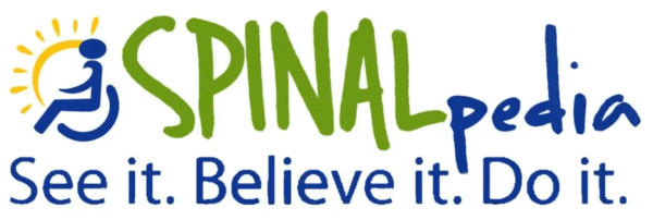 Spinal Pedia logo and beneath it, it says believe it. On the spinal letters are larger and green.